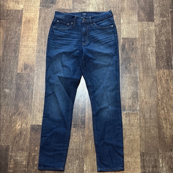 J. Crew Blue Skinny Jeans High-Rise 9” Skinny - Picture 3 of 6